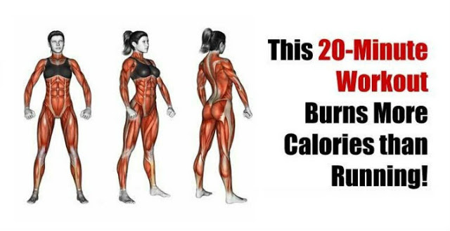 Antrenamentul de 20 de min care arde mai multe calorii decat alergatul!